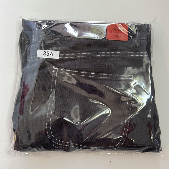 Trevero Mens Button Fly Jeans (New) #354 - Picture 7 of 8